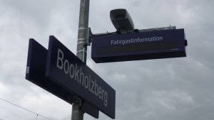 Bahnhof Bookholzberg Anzeige